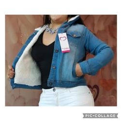 Teddy lined denim jacket