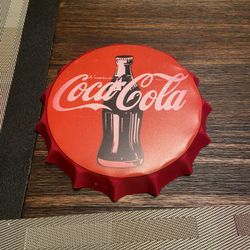 Brand New Coca Cola Bottle Cap Sign 