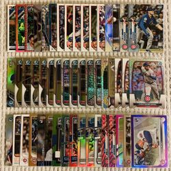 Chicago Cubs 50 Card Baseball Lot! Rookies, Prospects, Parallels, Refractors, Prizms, Autographs, Short Prints, Case Hits, Variations & More!