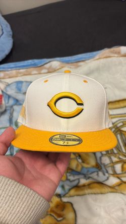 Cincinnati reds Yellow And white Hat