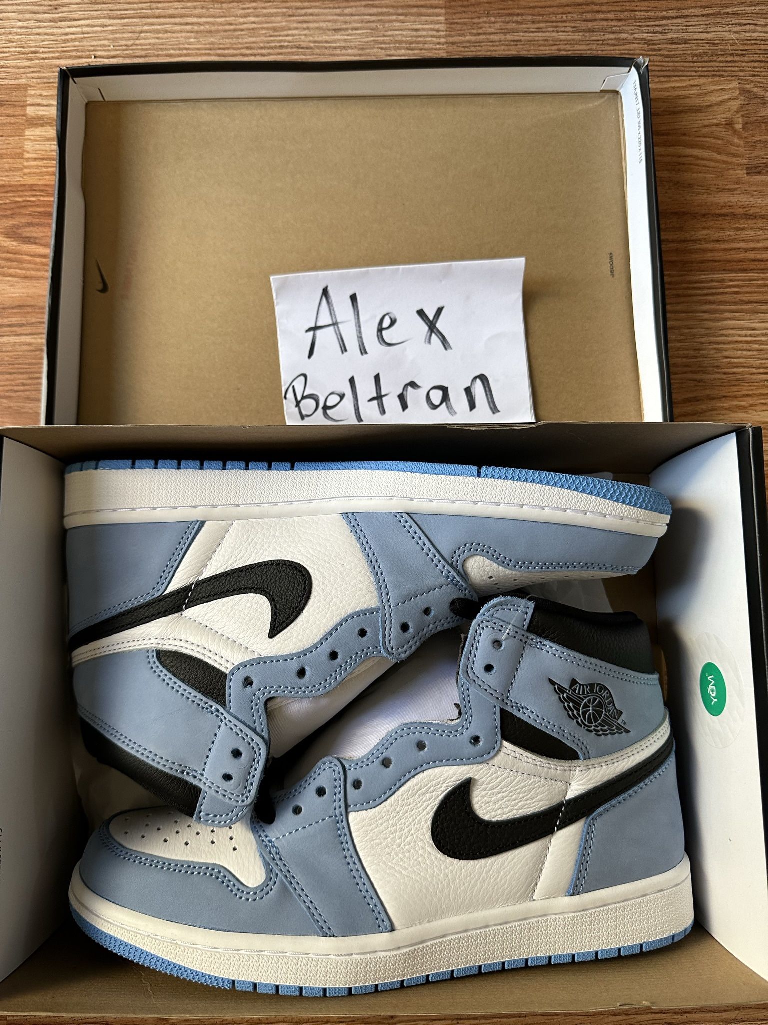 Air Jordan 1 University Blue Size 8.5 (brand New)