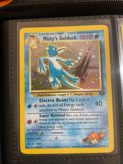 Pokemon Card Golduck