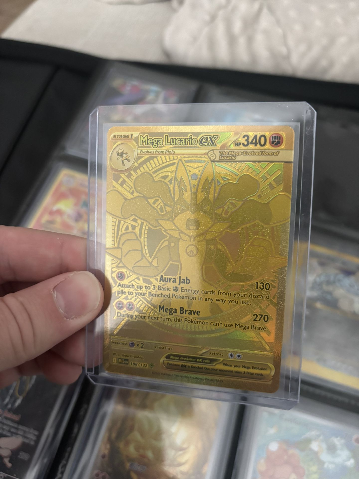 Mega Lucario GOLD!
