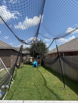 Baseball batting cage