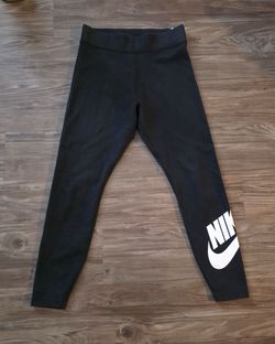 Girls Nike Black Workout Leggings sz XL