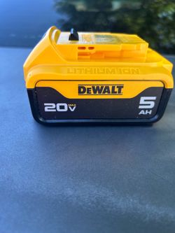 DEWALT 20V MAX Premium Lithium-Ion 5.0Ah Battery