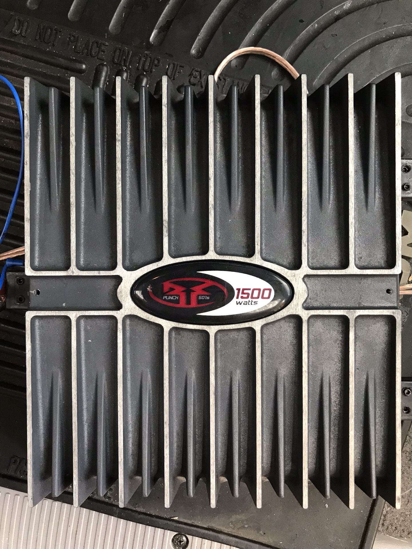 Rockford Fosgate 501s Car amplifier