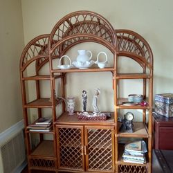 Wicker TV Display