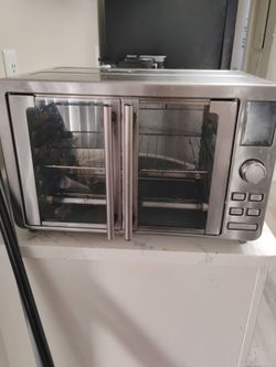 Stainless Steel French Door Countertop Convection Oven