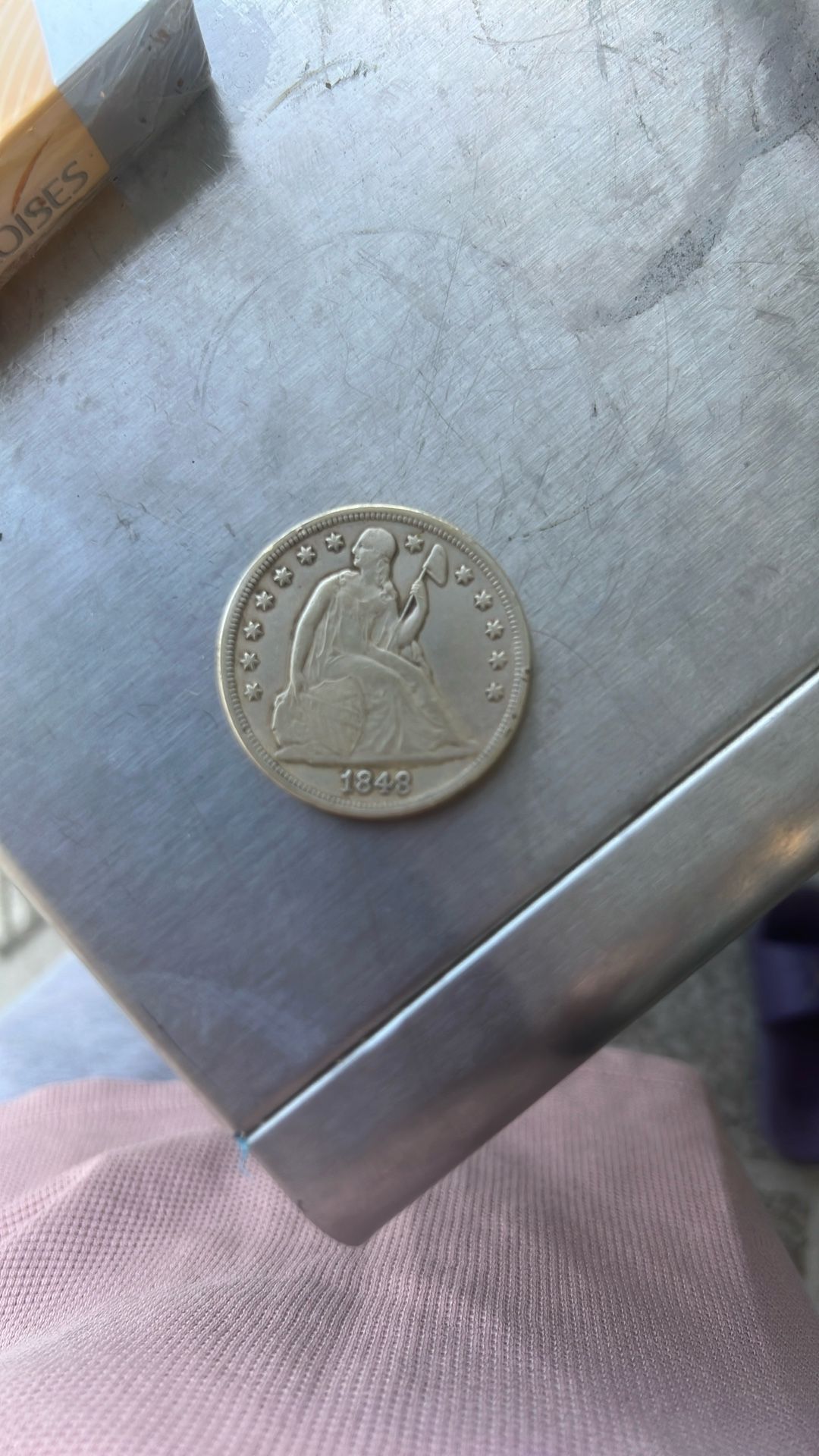 Vintage - Seated Liberty Dollar 1848