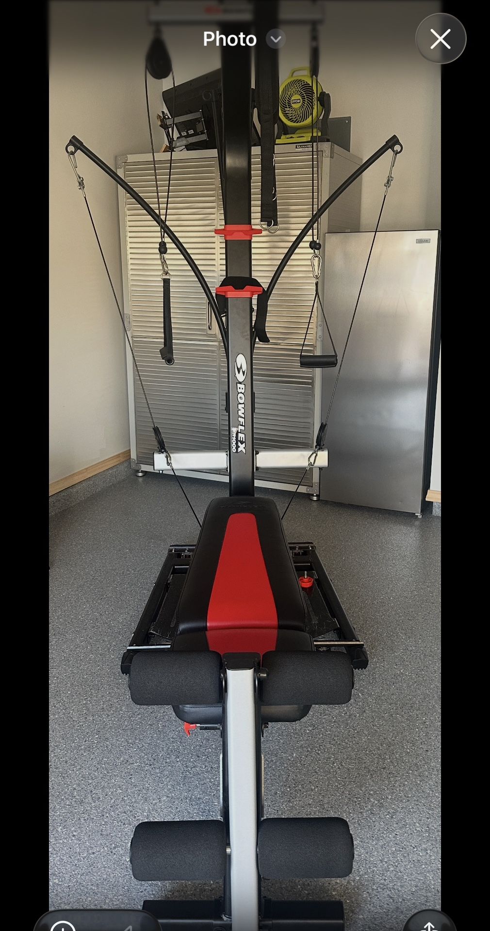 Bowflex Exceed Gym workout