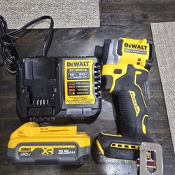 Dewalt Impact Battery And Charger 