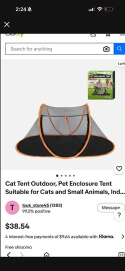 New Tent For Baby, Dog, Cat