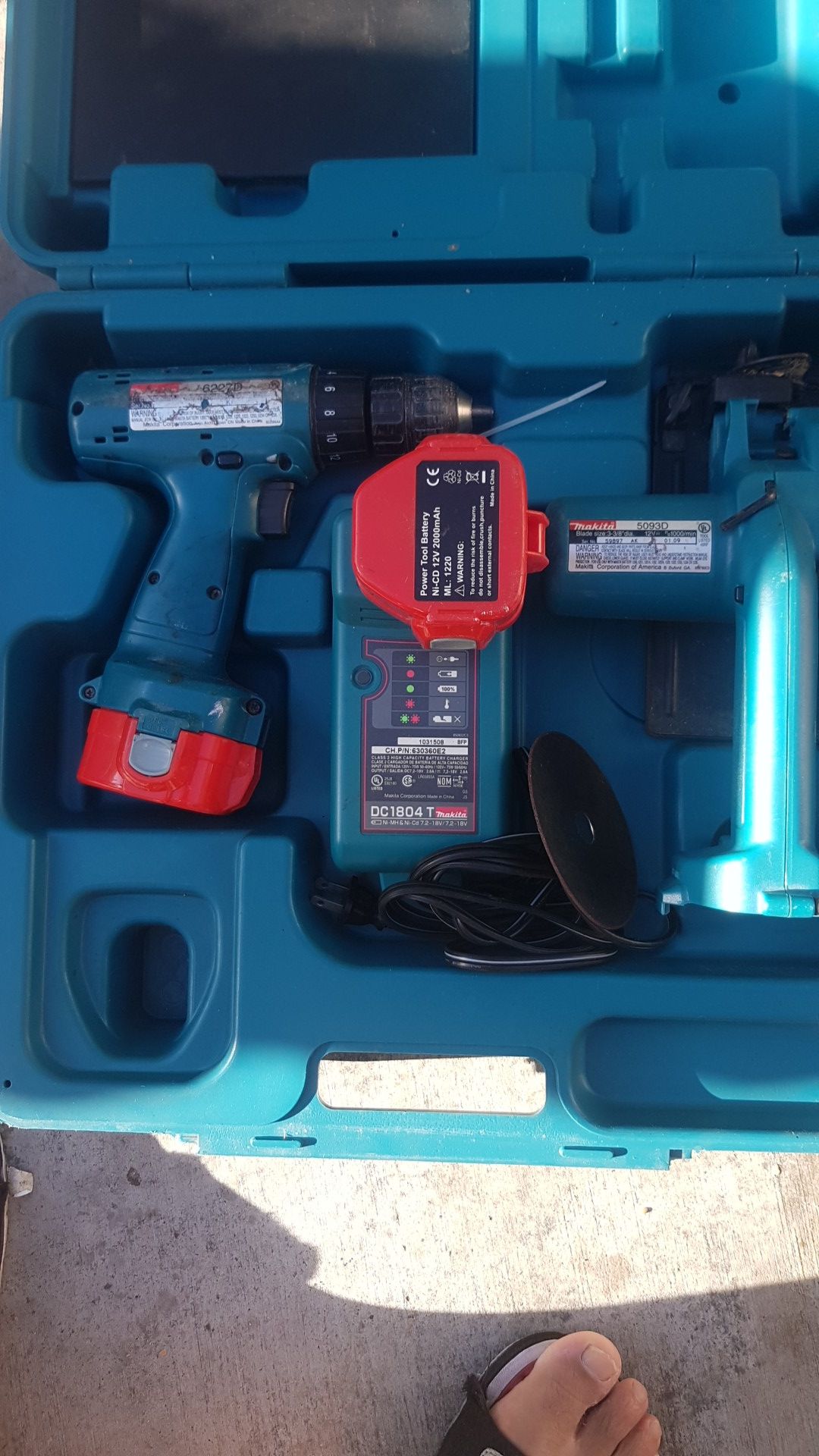 Makita drill and saw