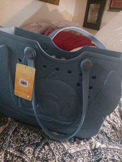 BRAND NEW DISNEY EX LARG BOGG STITCH BAG 25 FIRM PAID 89+