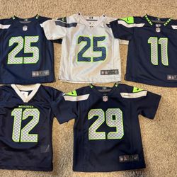 3T/4T Toddler Seahawks Jerseys (Prices Vary)