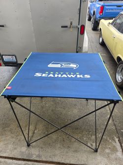 Seahawks tailgating table