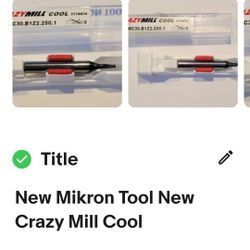 New Mikron Crazy Cool Tool 