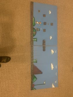 Custom 420 super Mario Painting