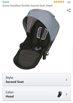 Graco Uno2Duo Second Seat