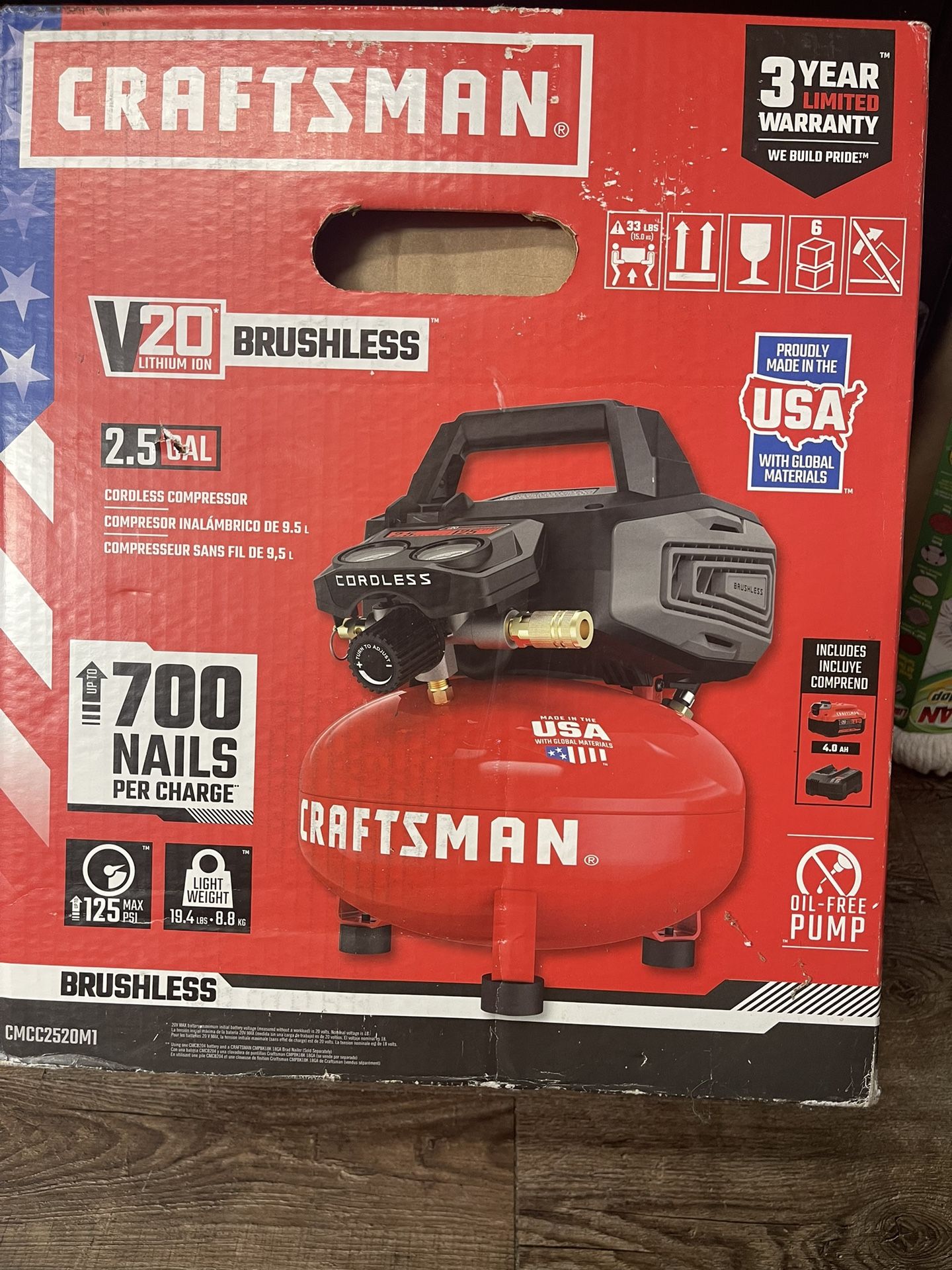 Craftsman 2,5 Gallon Air Compressor Kit