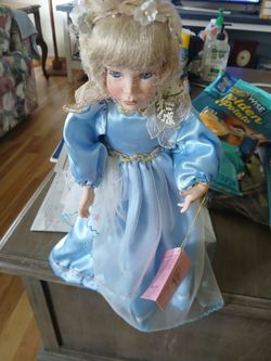 Paradise galleries Porcelain doll