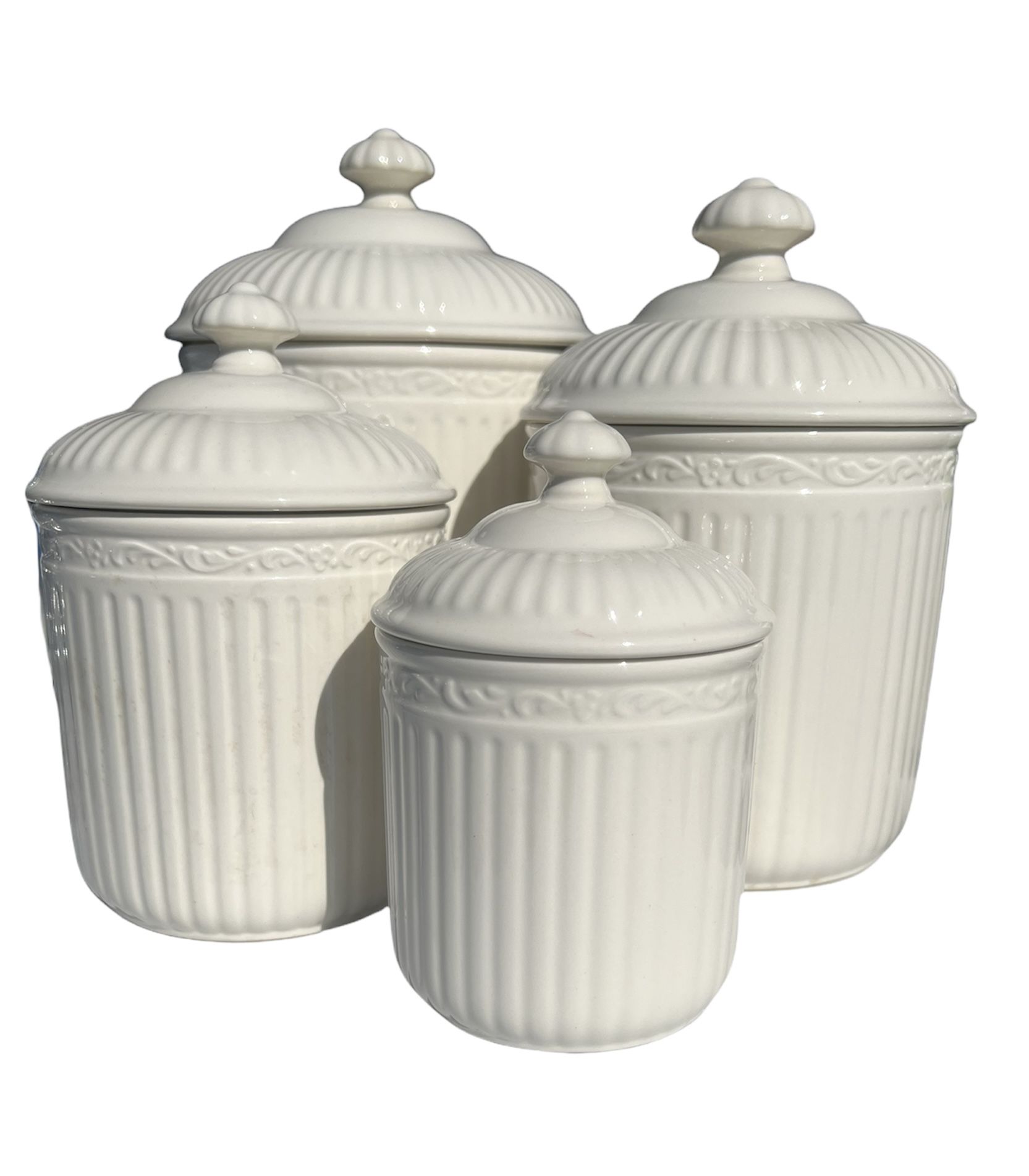Set Of Four Jars - Mikasa