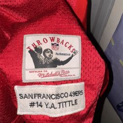 SF49ers ThrowBack Jersey-$70