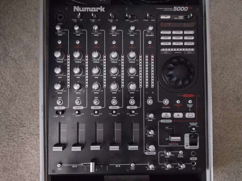 Numark 5000FX 12" 5 Channel Mixer