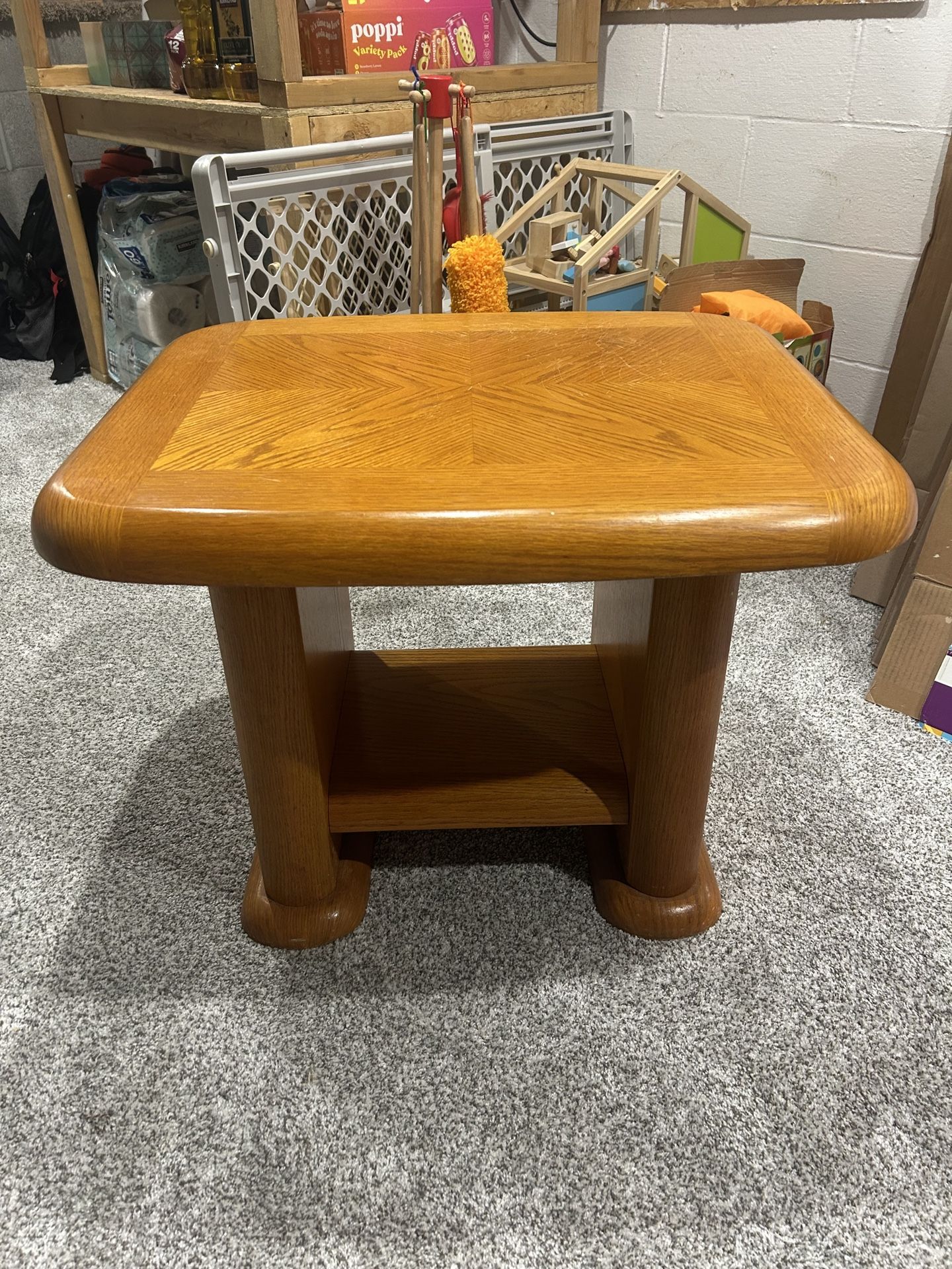 Beautiful Wood End Table X2