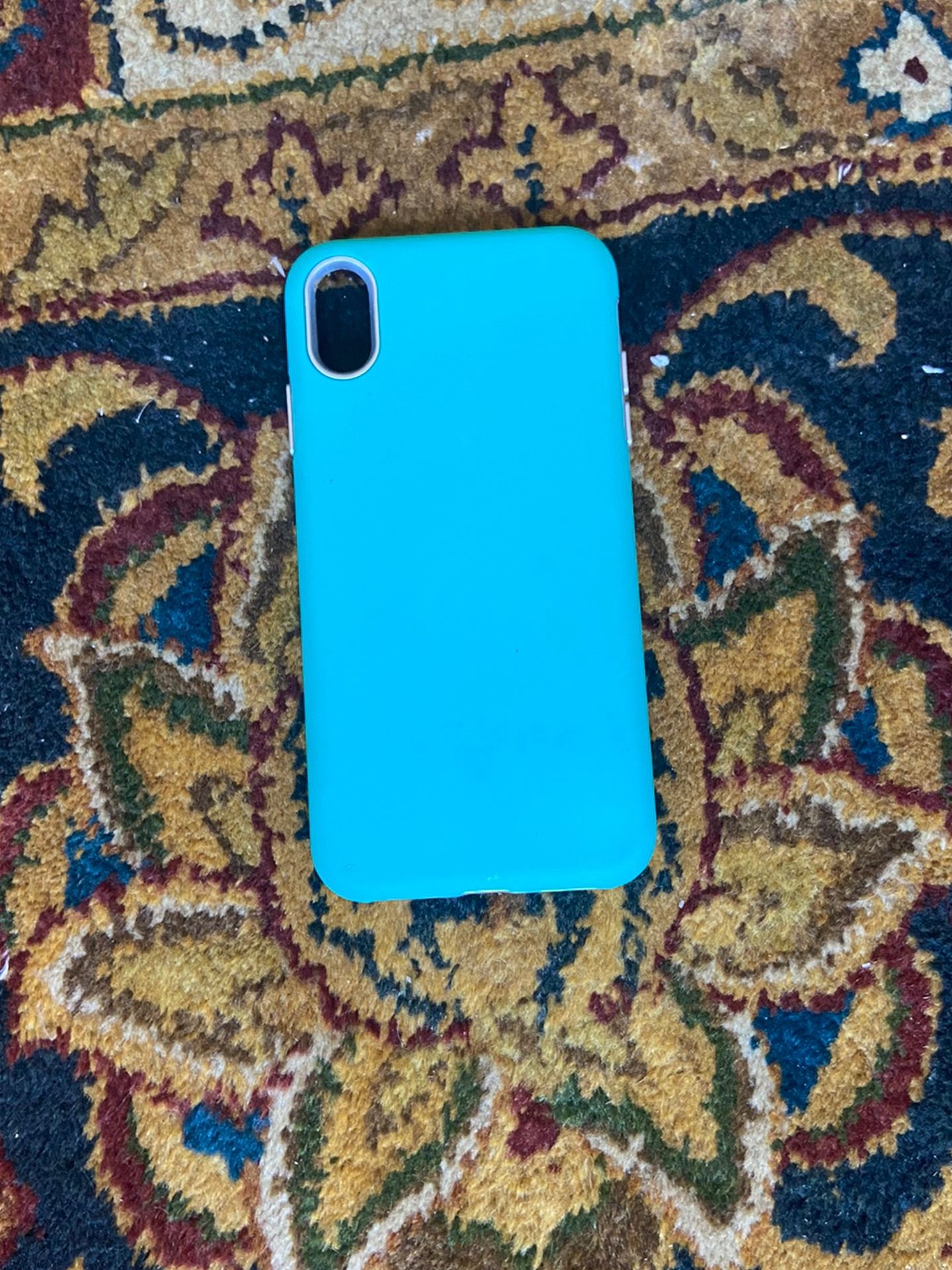 Teal iPhone XS Max phone case