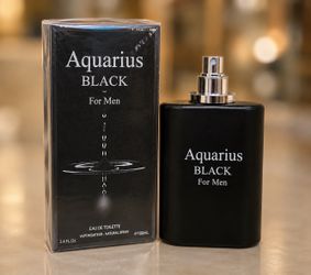 🖤 Aquarius BLACK For Men – Eau de Toilette 100 mL (3.4 fl oz.) 🖤