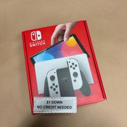 Nintendo Switch OLED Gaming Consoles New - Only $1 Today Pay The Rest Later! 