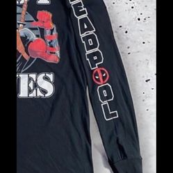 Deadpool Marvel Long Sleeve Shirt 