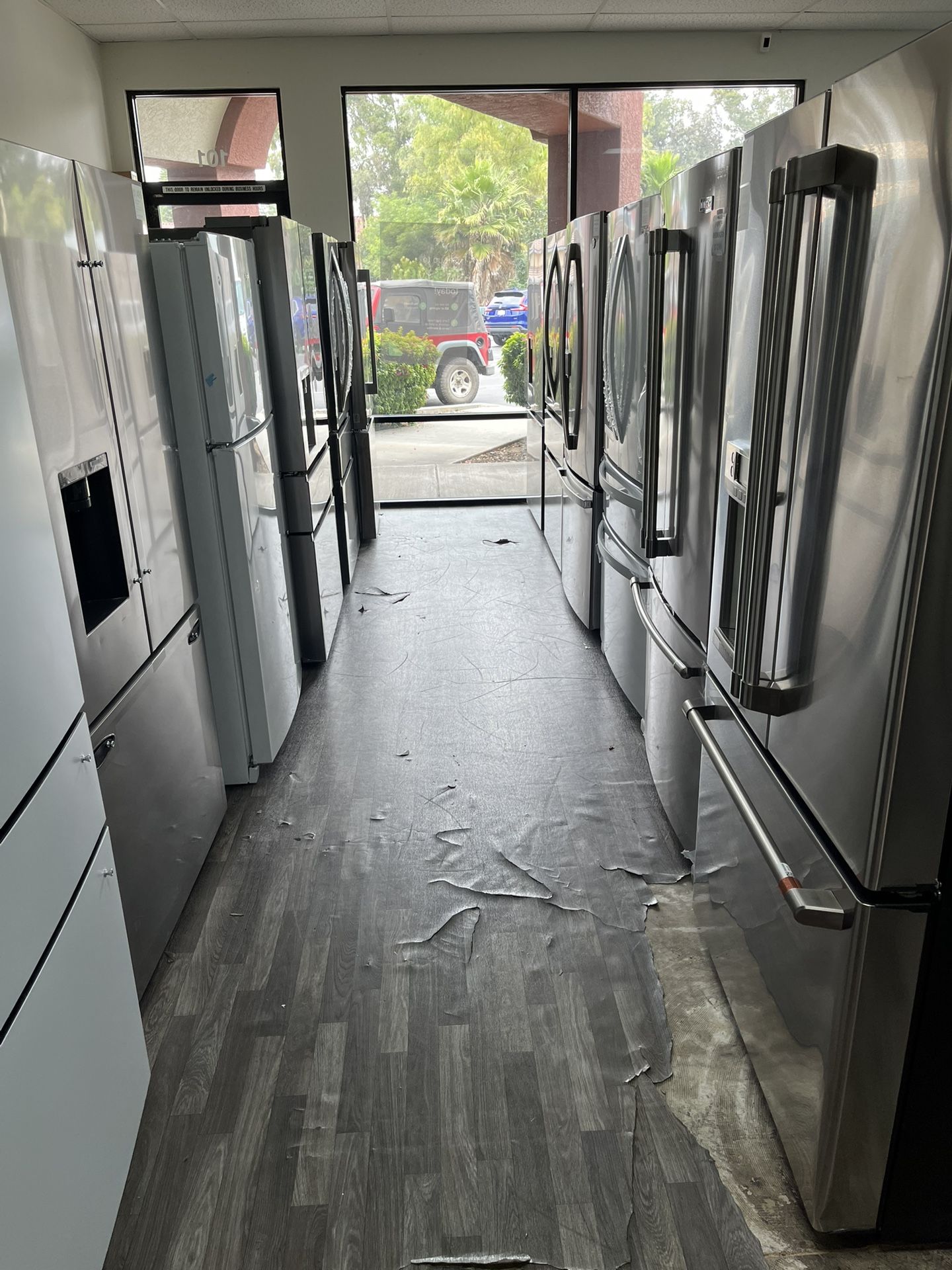 Refrigerators As Low As $549, Open Box, One Year Warranty Included