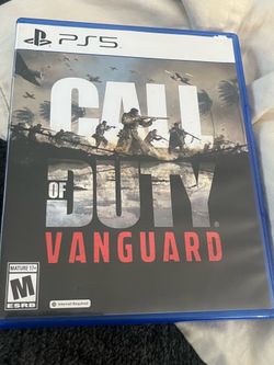 PS5 Game: Call of Duty VANGUARD for ps5 console playstation 5