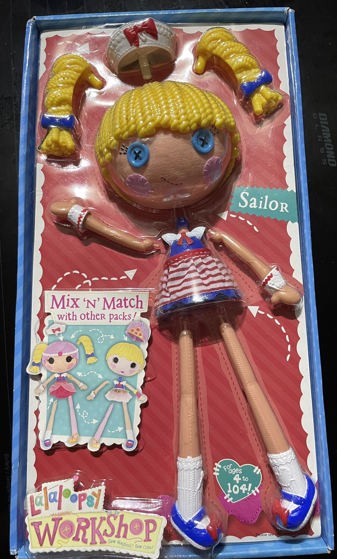 Lalaloopsy Doll Mix and Match Workshop - Sailor