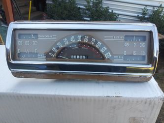 1946 Chevy Pickup Cluster