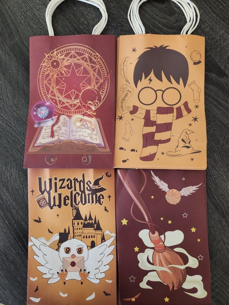 Harry Potter Birthday Bags $7