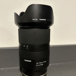 Tamron 28-75mm f/2.8 E-mount $550