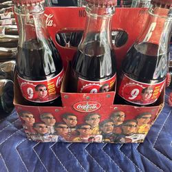 Vintage Coca-Cola NASCAR Glass Bottle Case – Full Bottles w/ Original Carrier