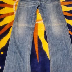 Mens Guess faded Jeans.