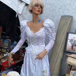 1990s Era Wedding Dress