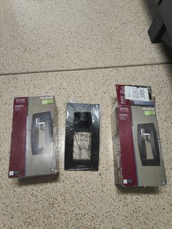 2 pack of new LED outdoor wall lights asking $50 for both