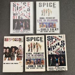 Spice Girls DVD/VHS Collection