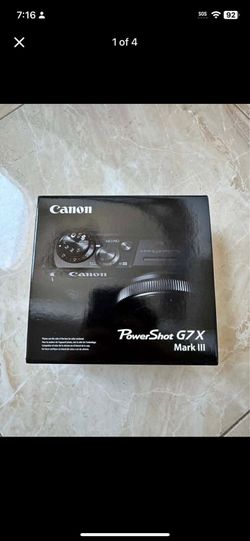 Canon- power shot g7x mark III