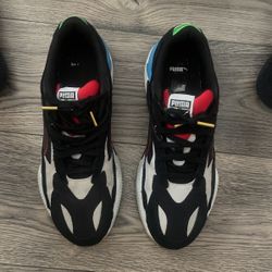 Puma  RS-X3 BLACK/WHITE/BLUE MEN'S 
