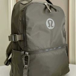 Black Backpack With Two Shoulder Straps