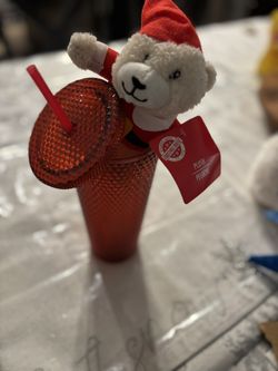 Christmas Cup And Bear