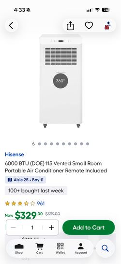 Hisense 6000 BTU Airconditioner